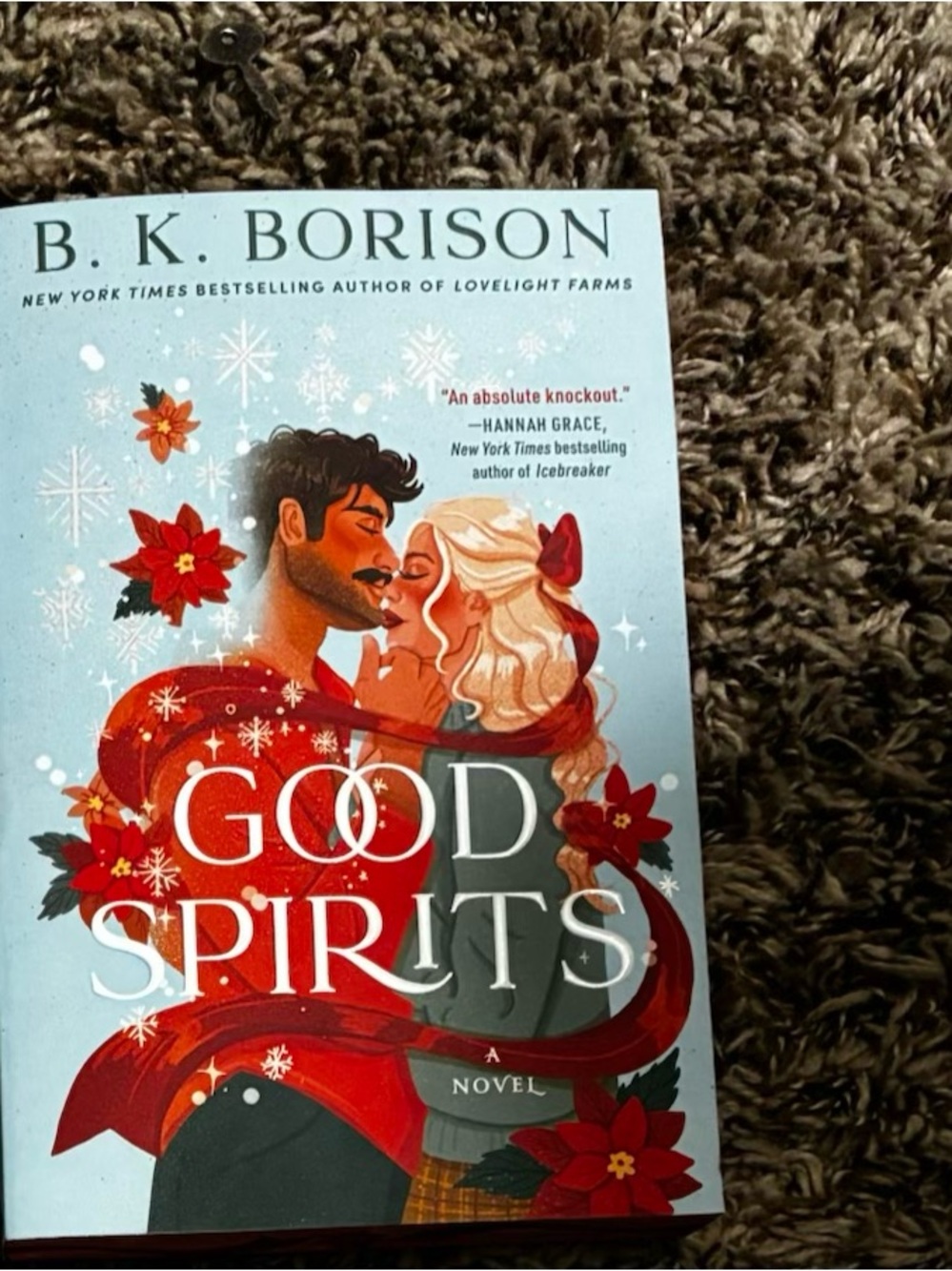 Good Spirits Book - Red & Cream Cover